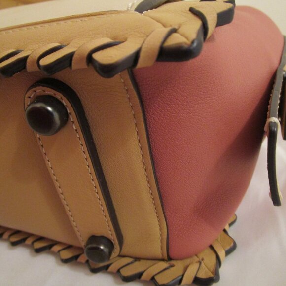 Coach Dreamer Colorblock Satchel - Picture 15 of 16